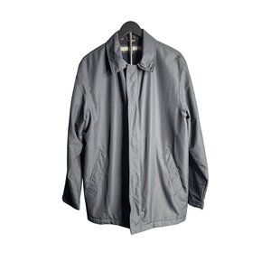 Kenneth Cole Reaction Men's Black Semi-Insulated Relaxed Trench Coat Size M